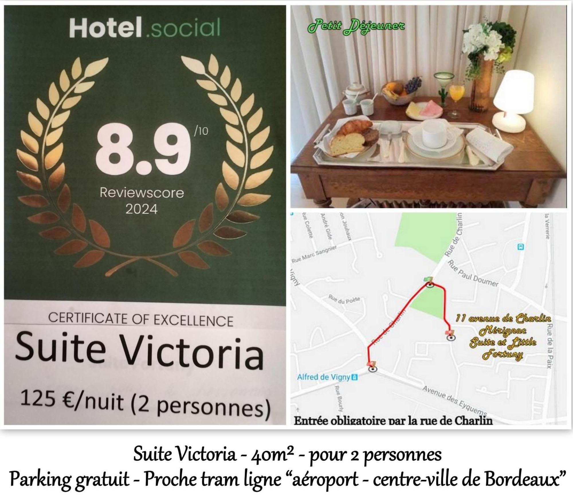 Bed & Breakfast Le Fortuny - 3 Suites, 2 Apparts, 1 - Proche Tram Ligne Aeroport Et Parking Gratuit