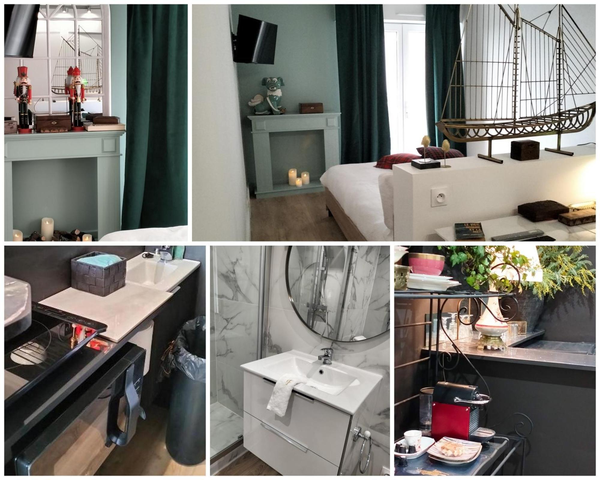Le Fortuny - 3 Suites, 2 Apparts, 1 - Proche Tram Ligne Aeroport Et Parking Gratuit Bed & Breakfast